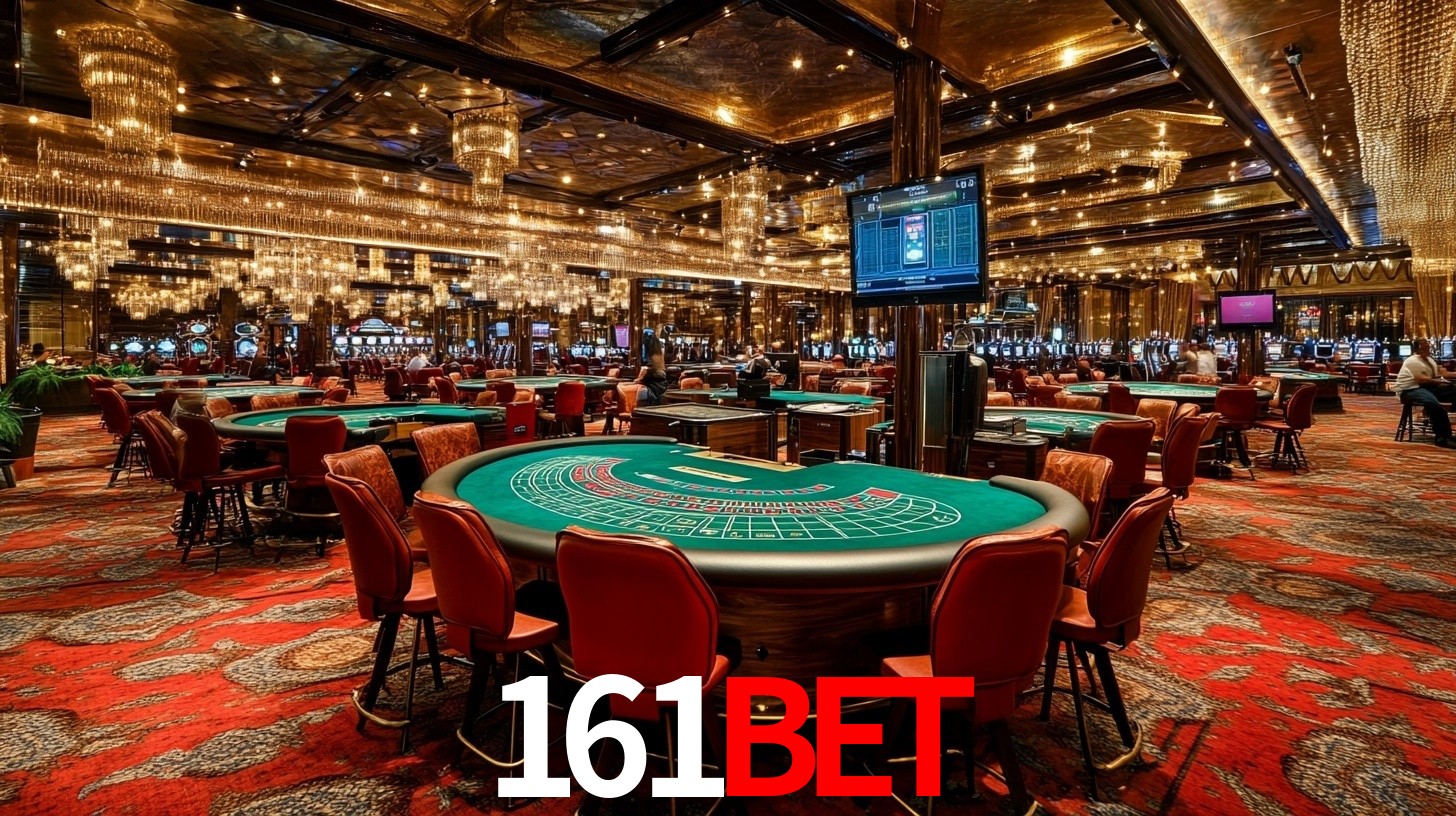 Sinta a adrenalina dos jogos de cassino com 161bet